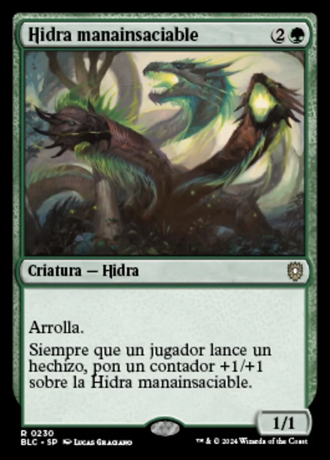 Hidra manainsaciable (Bloomburrow Commander) - Magic: The Gathering in TCG Land México