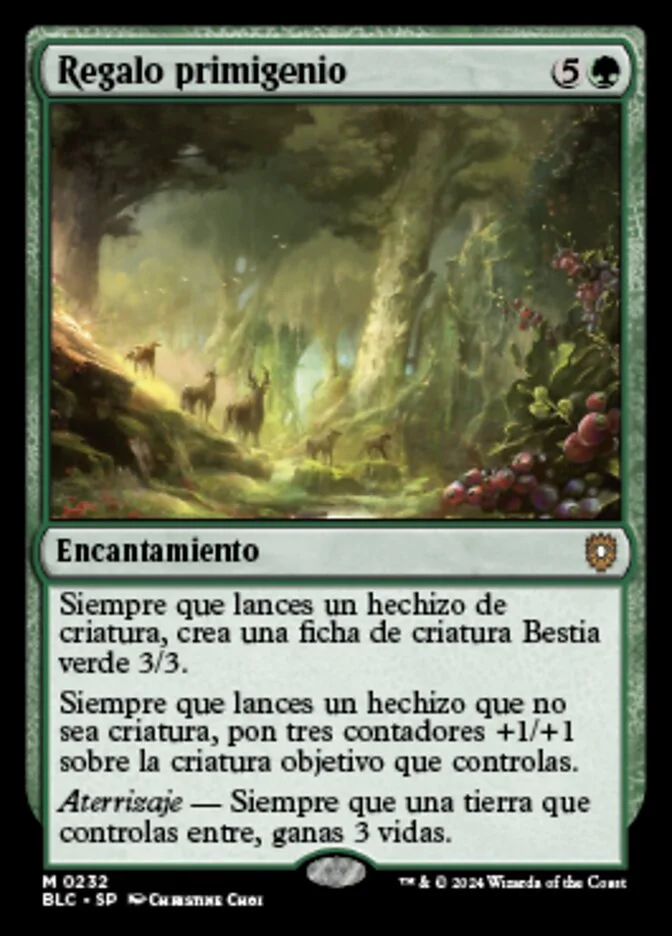 Regalo primigenio (Bloomburrow Commander) - Magic: The Gathering in TCG Land México