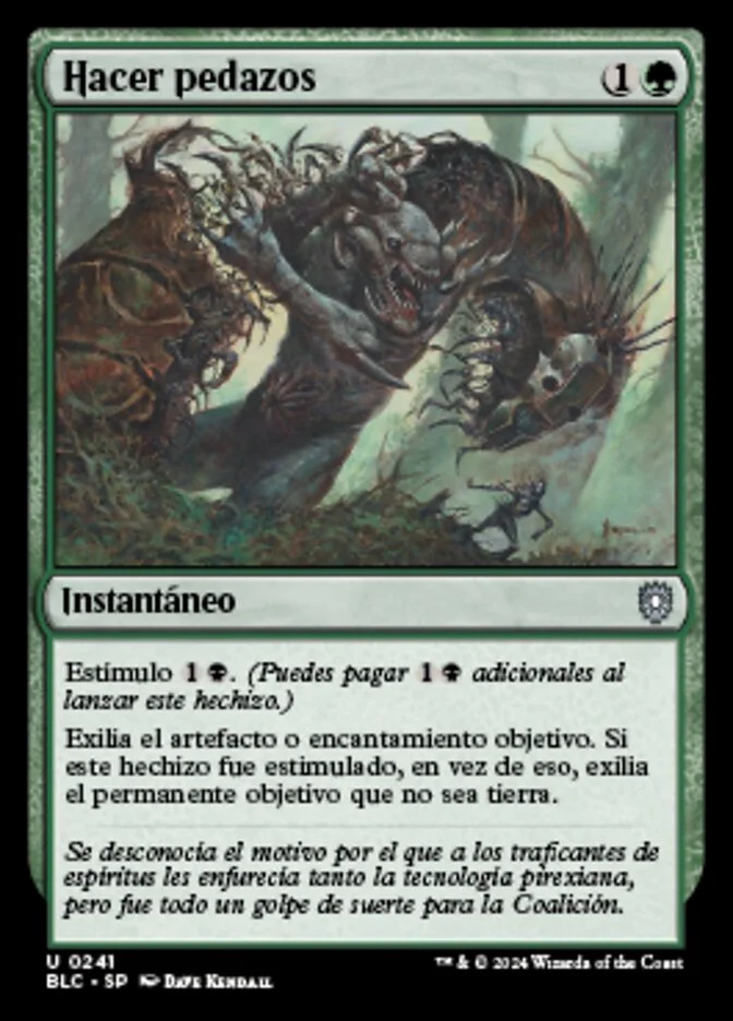 Hacer pedazos (Bloomburrow Commander) - Magic: The Gathering in TCG Land México