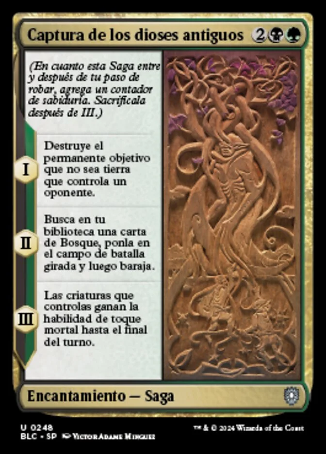 Captura de los dioses antiguos (Bloomburrow Commander) - Magic: The Gathering in TCG Land México
