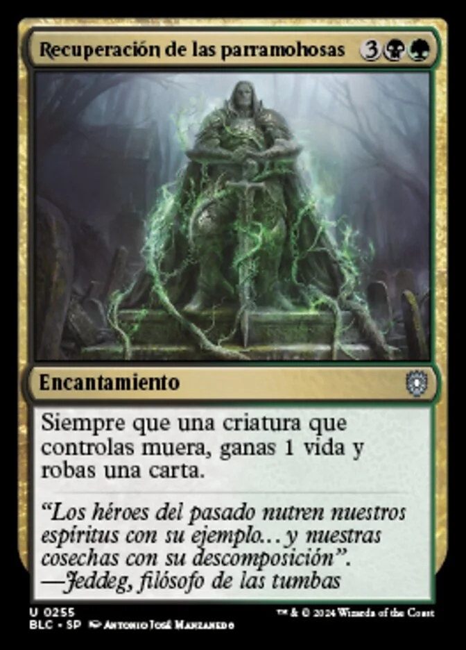Recuperación de las parramohosas (Bloomburrow Commander) - Magic: The Gathering in TCG Land México