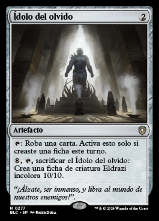Ídolo del olvido (Bloomburrow Commander) - Magic: The Gathering in TCG Land México