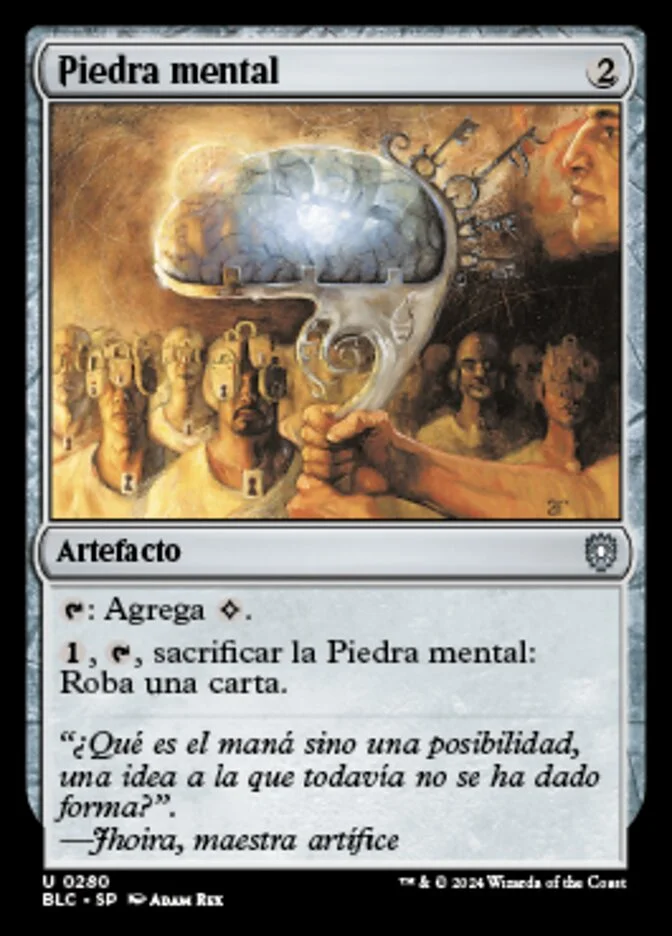 Piedra mental (Bloomburrow Commander) - Magic: The Gathering in TCG Land México