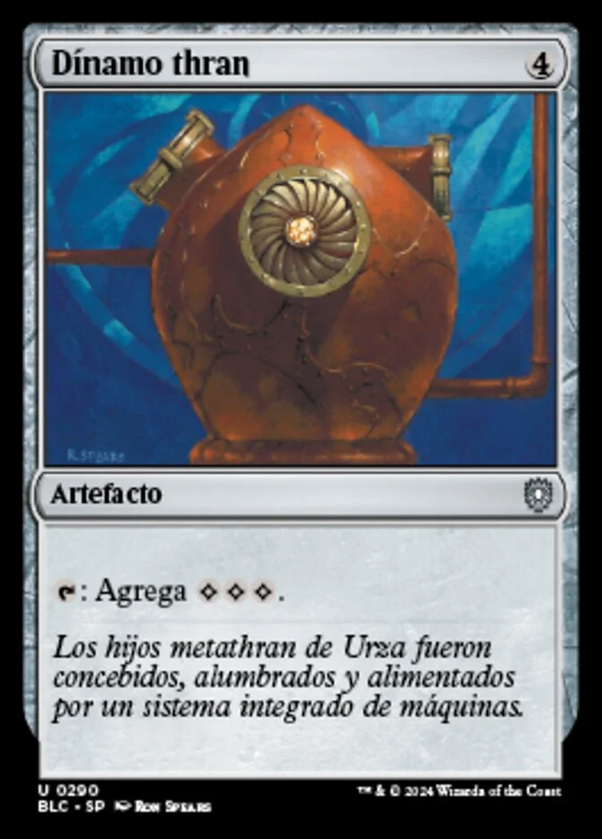 Dínamo thran (Bloomburrow Commander) - Magic: The Gathering in TCG Land México