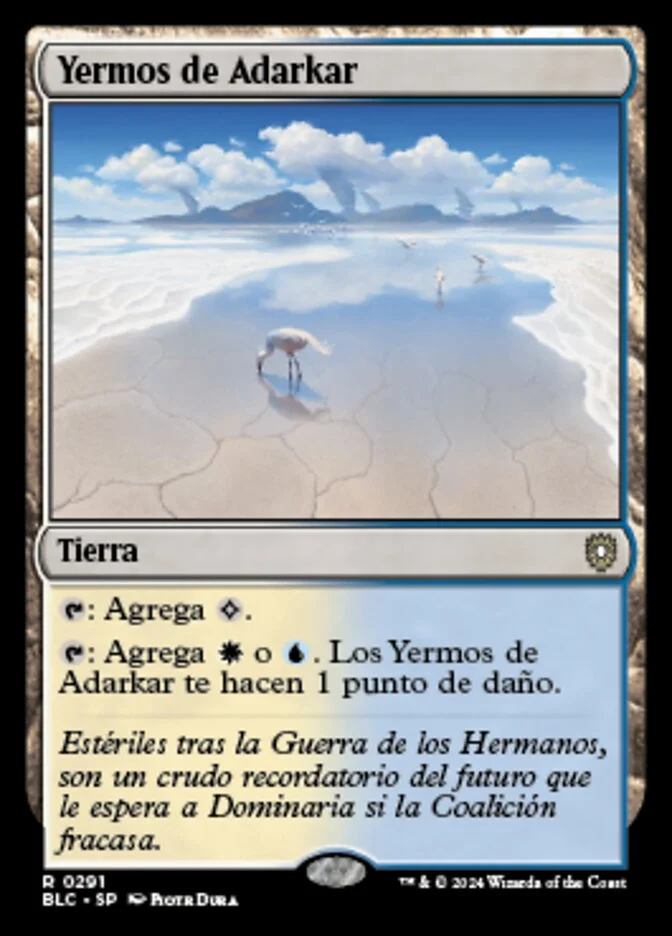 Yermos de Adarkar (Bloomburrow Commander) - Magic: The Gathering in TCG Land México