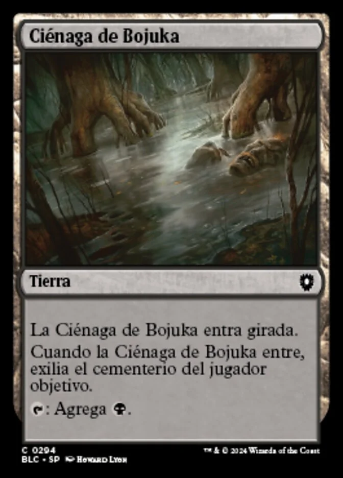 Ciénaga de Bojuka (Bloomburrow Commander) - Magic: The Gathering in TCG Land México