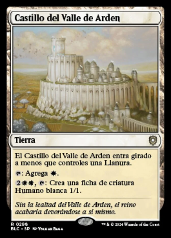 Castillo del Valle de Arden (Bloomburrow Commander) - Magic: The Gathering in TCG Land México