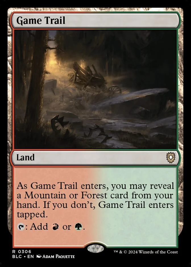 Game Trail (Bloomburrow Commander) - Magic: The Gathering in TCG Land