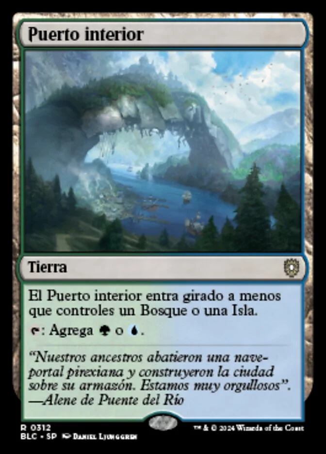 Puerto interior (Bloomburrow Commander) - Magic: The Gathering in TCG Land México