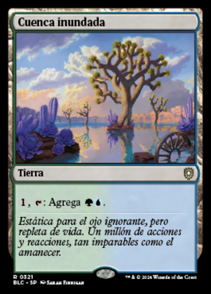 Cuenca inundada (Bloomburrow Commander) - Magic: The Gathering in TCG Land