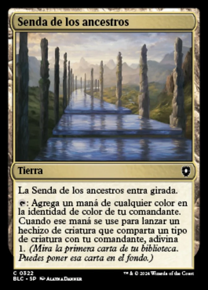 Senda de los ancestros (Bloomburrow Commander) - Magic: The Gathering in TCG Land México