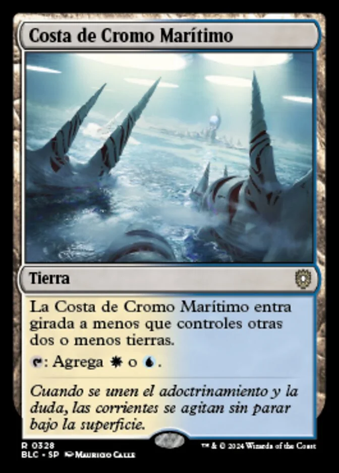Costa de Cromo Marítimo (Bloomburrow Commander) - Magic: The Gathering in TCG Land México
