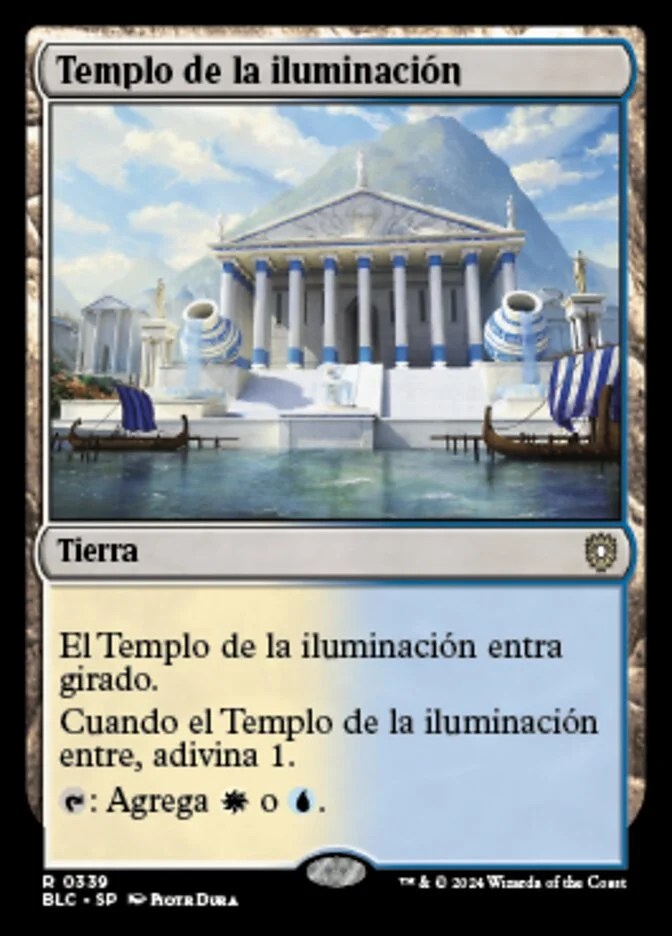 Templo de la iluminación (Bloomburrow Commander) - Magic: The Gathering in TCG Land México
