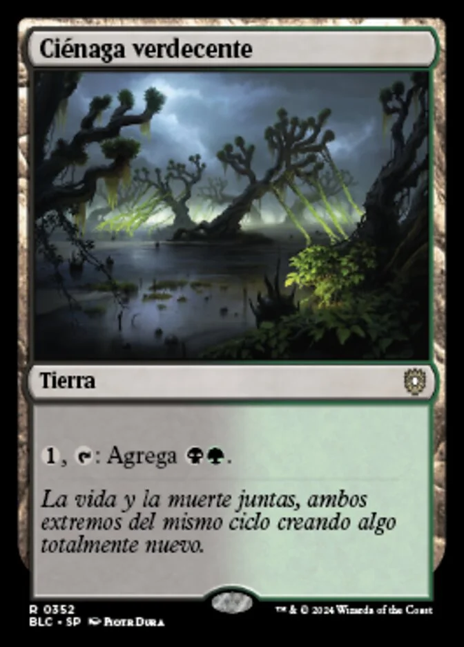 Ciénaga verdecente (Bloomburrow Commander) - Magic: The Gathering in TCG Land México