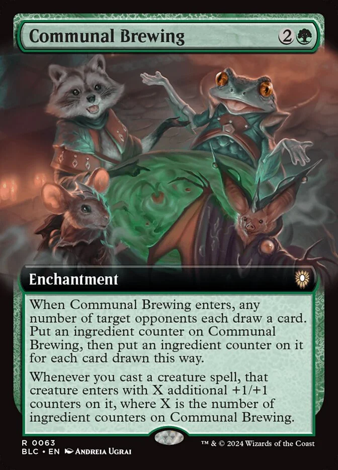 Communal Brewing (Bloomburrow Commander) - Magic: The Gathering in TCG Land