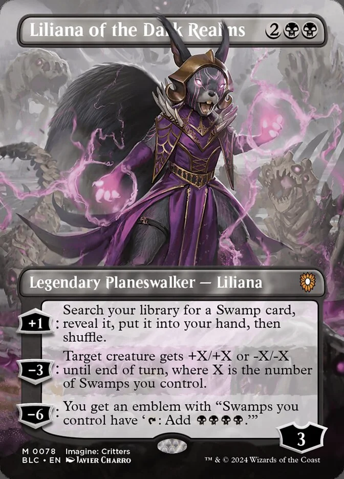 Liliana of the Dark Realms (Bloomburrow Commander) - Magic: The Gathering in TCG Land