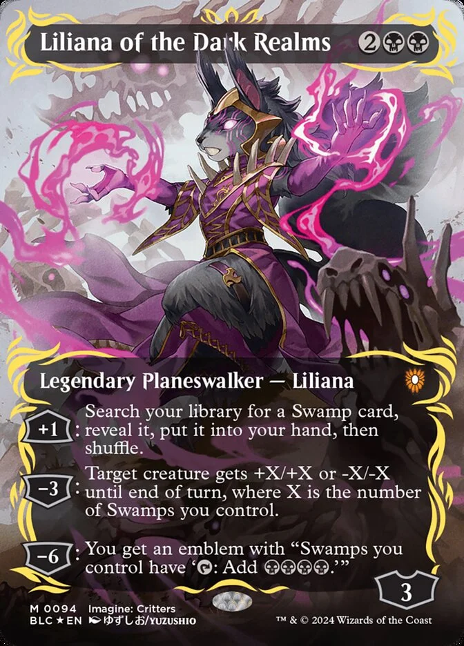 Liliana of the Dark Realms (Bloomburrow Commander) - Magic: The Gathering in TCG Land