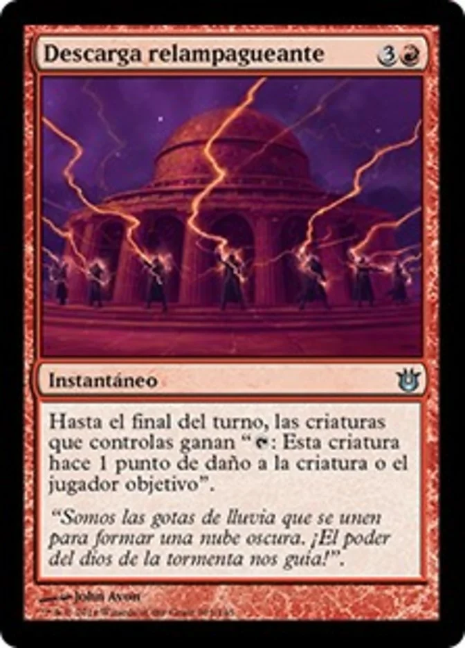 Descarga relampagueante (Born of the Gods) - Magic: The Gathering in TCG Land México