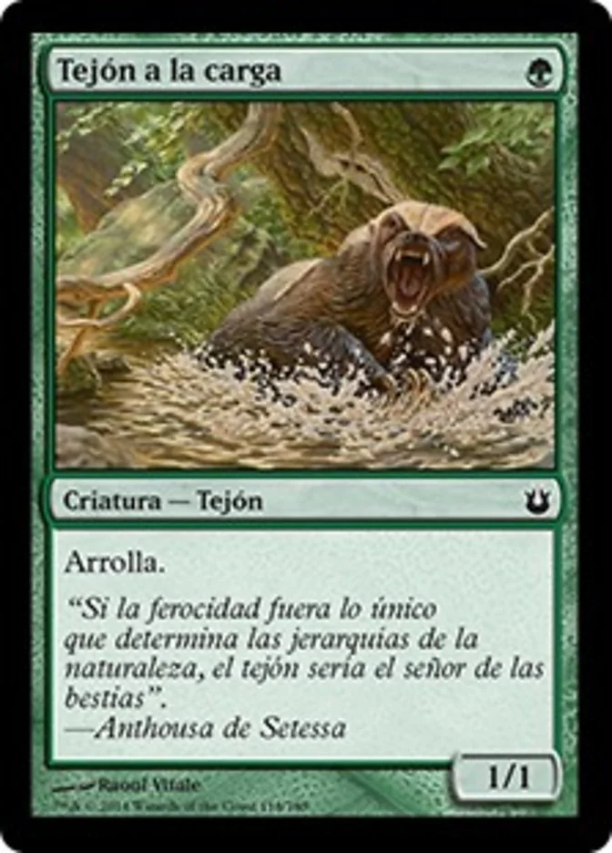 Tejón a la carga (Born of the Gods) - Magic: The Gathering in TCG Land