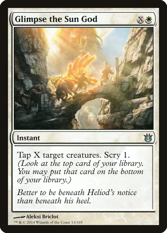 Glimpse the Sun God (Born of the Gods) - Magic: The Gathering in TCG Land