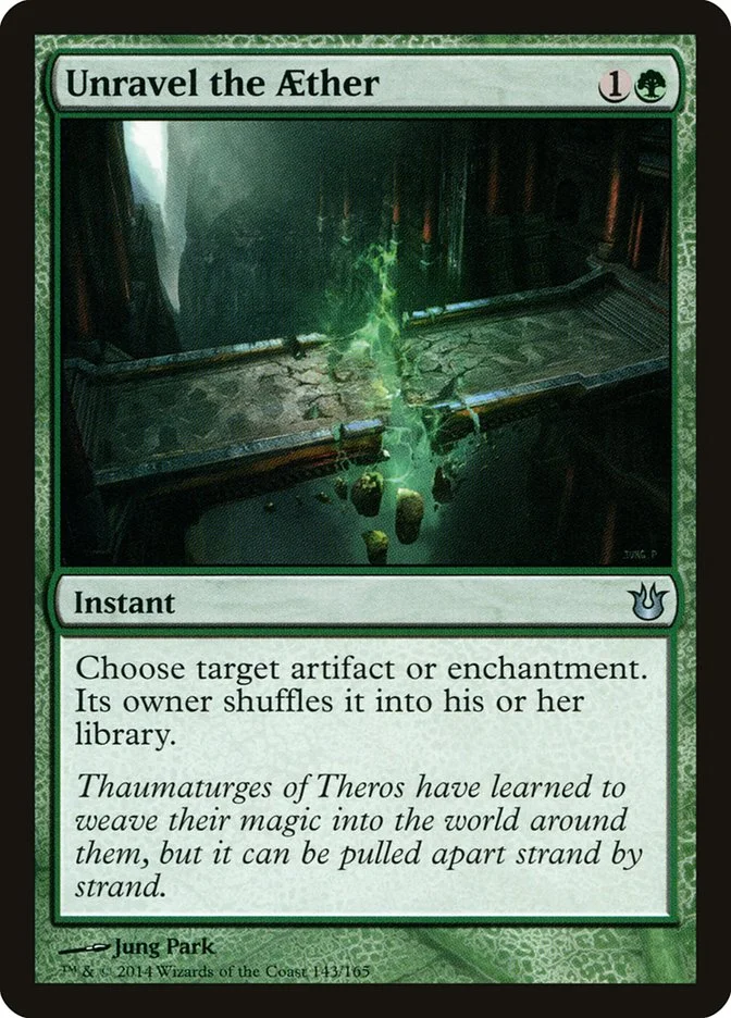 Unravel the Aether (Born of the Gods) - Magic: The Gathering in TCG Land