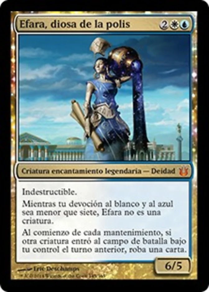 Efara, diosa de la polis (Born of the Gods) - Magic: The Gathering in TCG Land