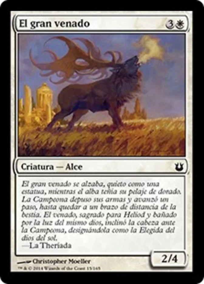 El gran venado (Born of the Gods) - Magic: The Gathering in TCG Land México
