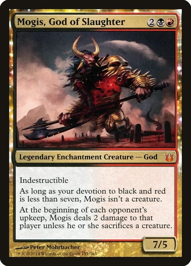 Mogis, God of Slaughter (Born of the Gods) - Magic: The Gathering in TCG Land