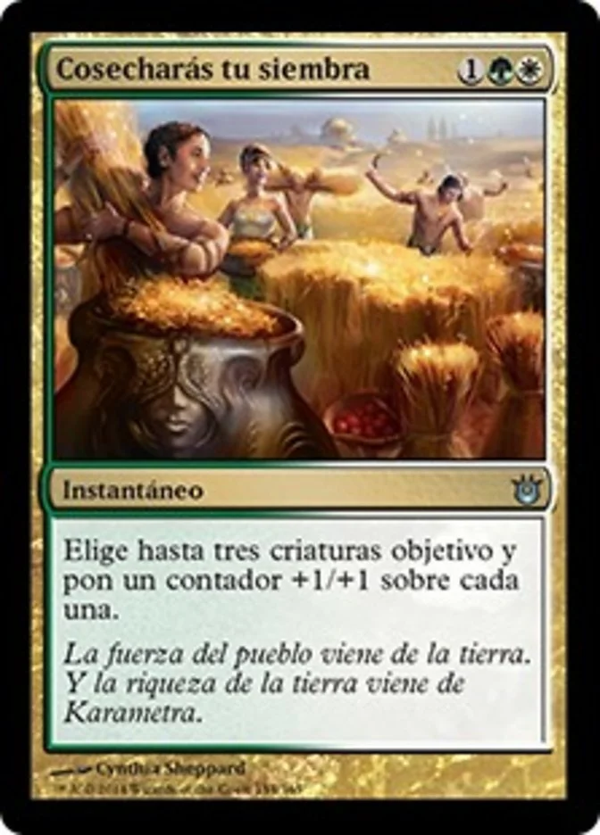 Cosecharás tu siembra (Born of the Gods) - Magic: The Gathering in TCG Land México