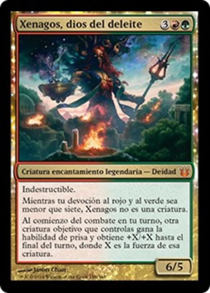 Xenagos, dios del deleite (Born of the Gods) - Magic: The Gathering in TCG Land México