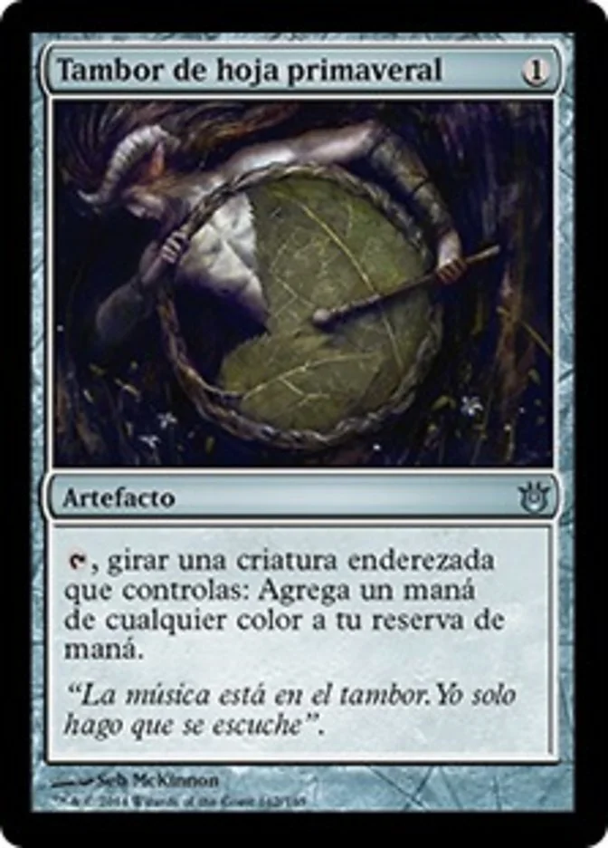 Tambor de hoja primaveral (Born of the Gods) - Magic: The Gathering in TCG Land México