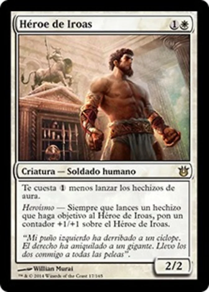 Héroe de Iroas (Born of the Gods) - Magic: The Gathering in TCG Land México