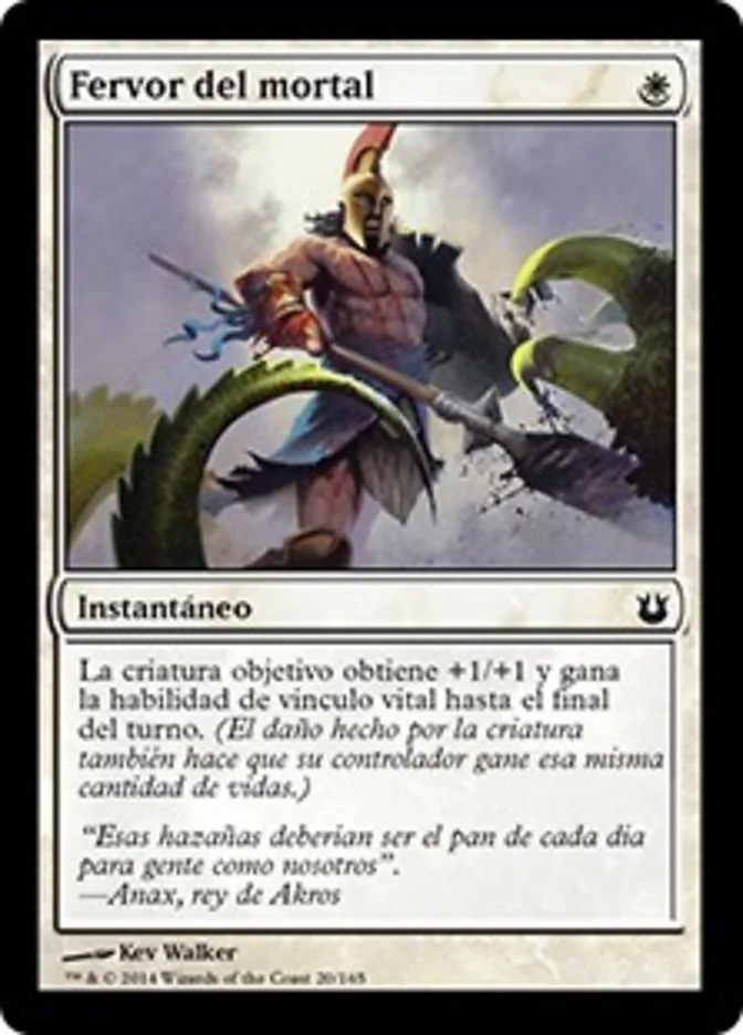 Fervor del mortal (Born of the Gods) - Magic: The Gathering in TCG Land México