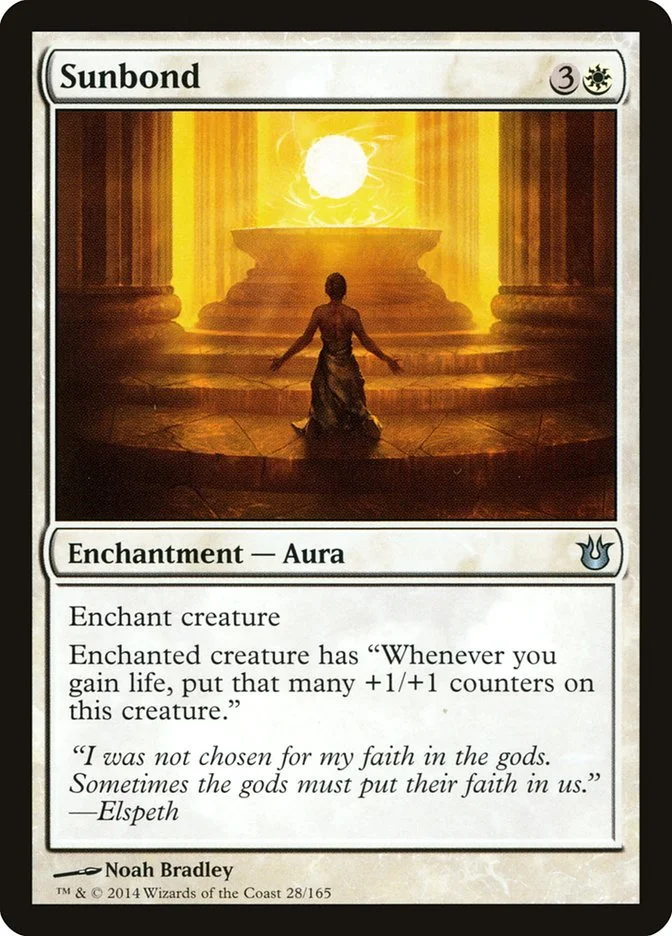 Sunbond (Born of the Gods) - Magic: The Gathering in TCG Land