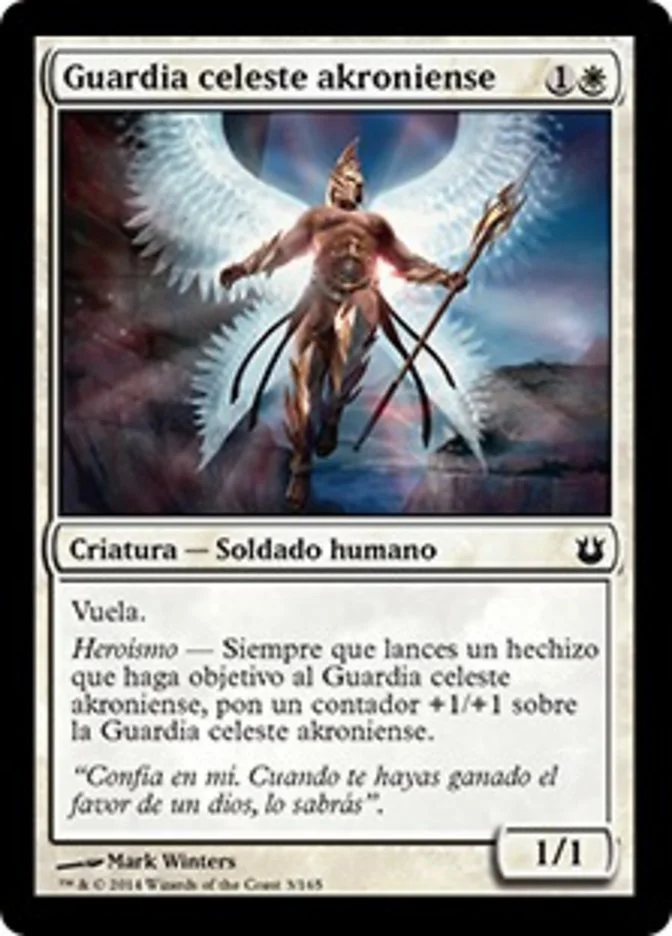 Guardia celeste akroniense (Born of the Gods) - Magic: The Gathering in TCG Land México