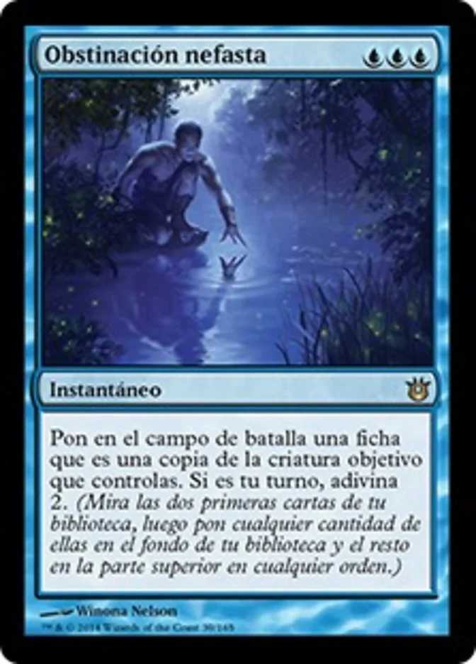 Obstinación nefasta (Born of the Gods) - Magic: The Gathering in TCG Land México