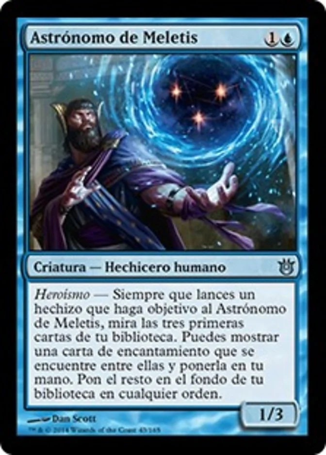Astrónomo de Meletis (Born of the Gods) - Magic: The Gathering in TCG Land México