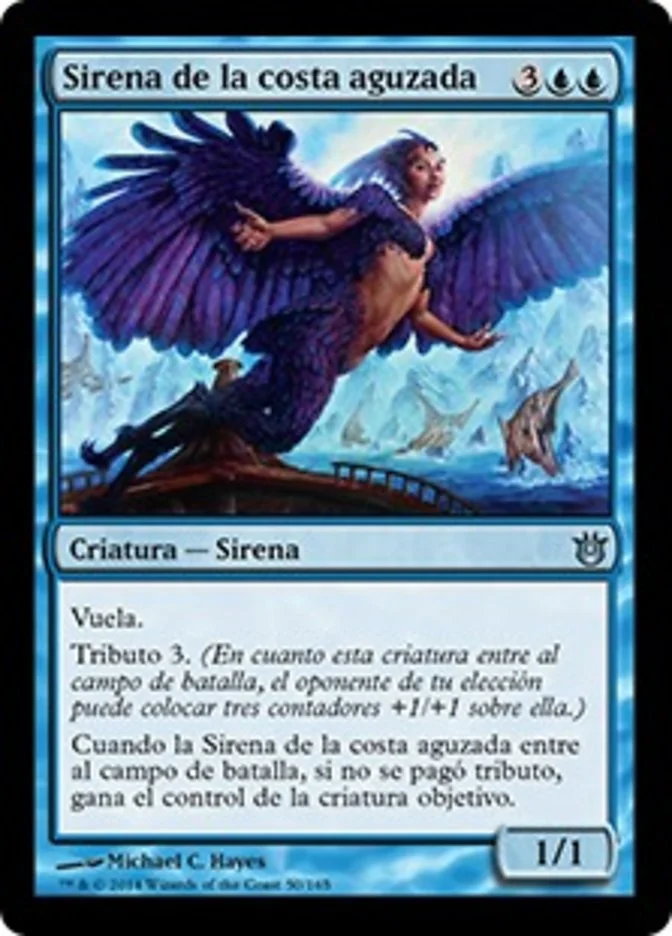 Sirena de la costa aguzada (Born of the Gods) - Magic: The Gathering in TCG Land México