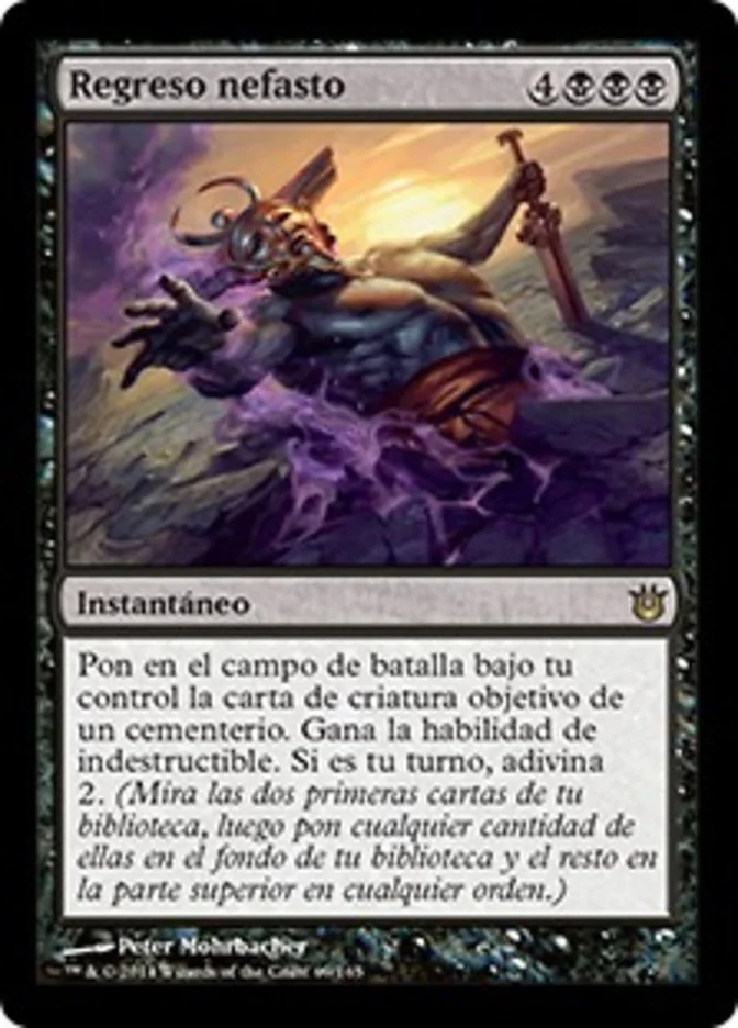 Regreso nefasto (Born of the Gods) - Magic: The Gathering in TCG Land México
