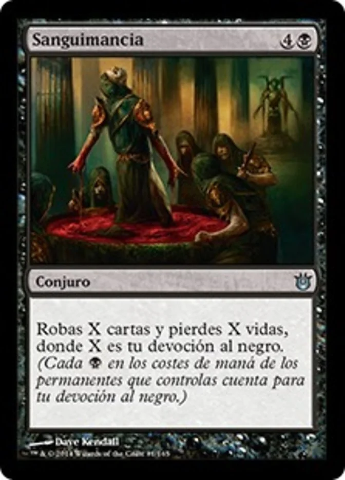 Sanguimancia (Born of the Gods) - Magic: The Gathering in TCG Land México