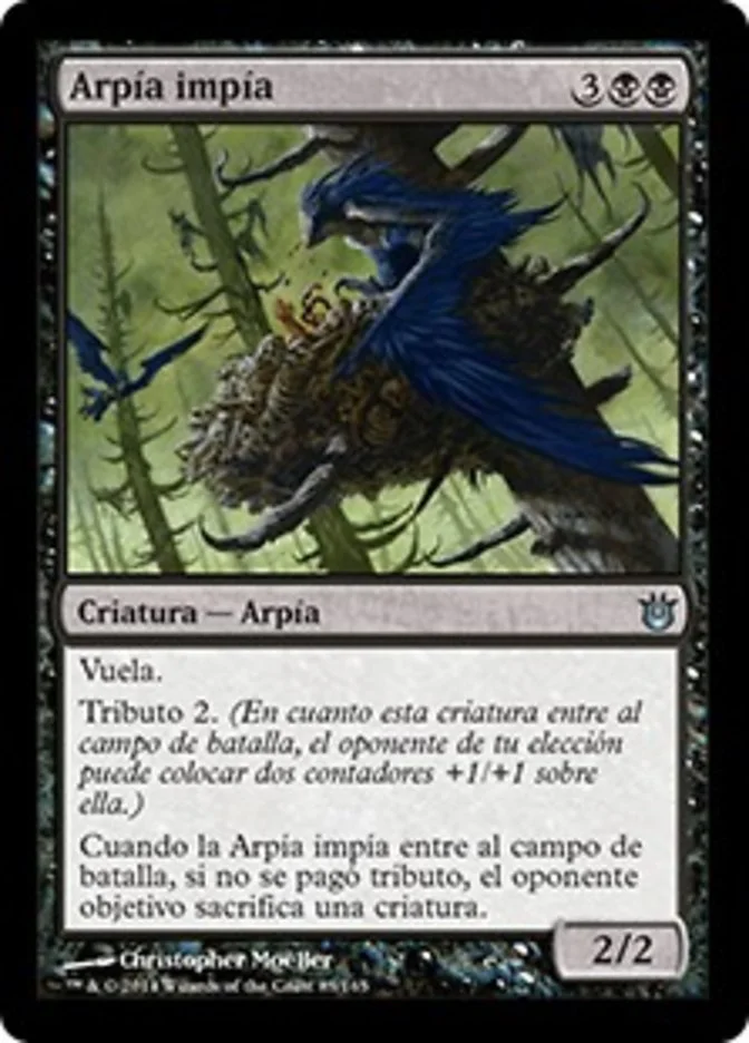 Arpía impía (Born of the Gods) - Magic: The Gathering in TCG Land México