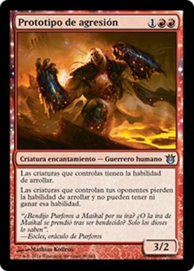 Prototipo de agresión (Born of the Gods) - Magic: The Gathering in TCG Land México
