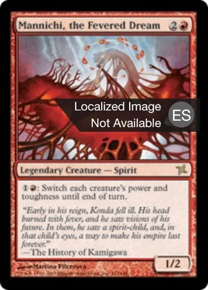 Mannichi, el sueño febril (Betrayers of Kamigawa) - Magic: The Gathering in TCG Land México