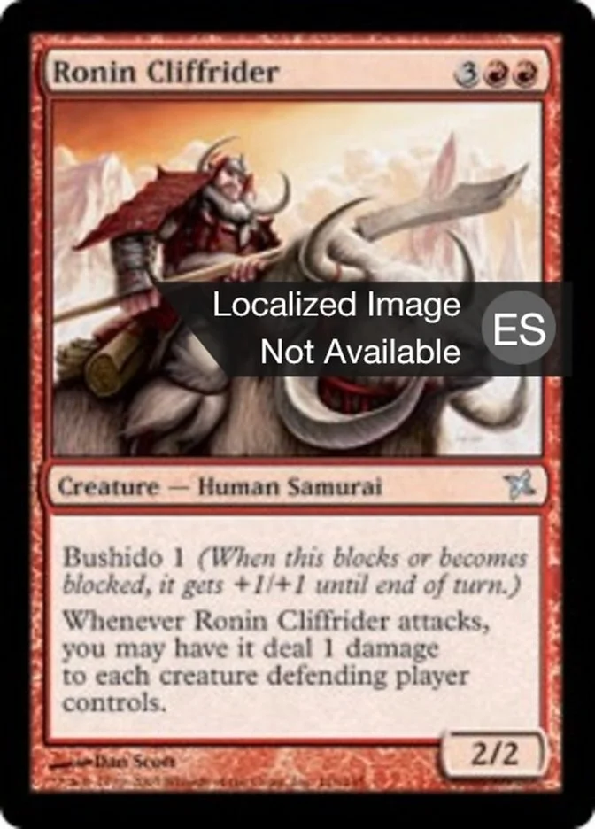 Ronin jinete de cimas (Betrayers of Kamigawa) - Magic: The Gathering in TCG Land México