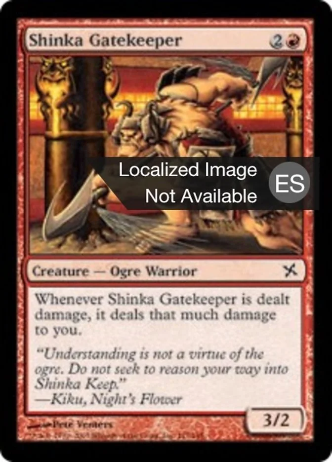 Portero de Shinka (Betrayers of Kamigawa) - Magic: The Gathering in TCG Land México