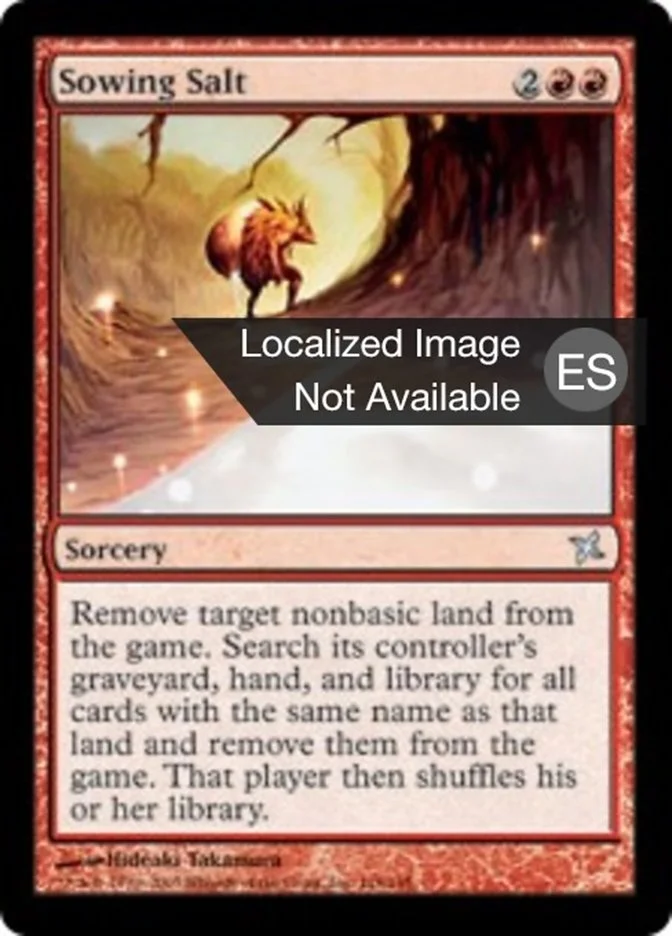 Esparcir sal (Betrayers of Kamigawa) - Magic: The Gathering in TCG Land México