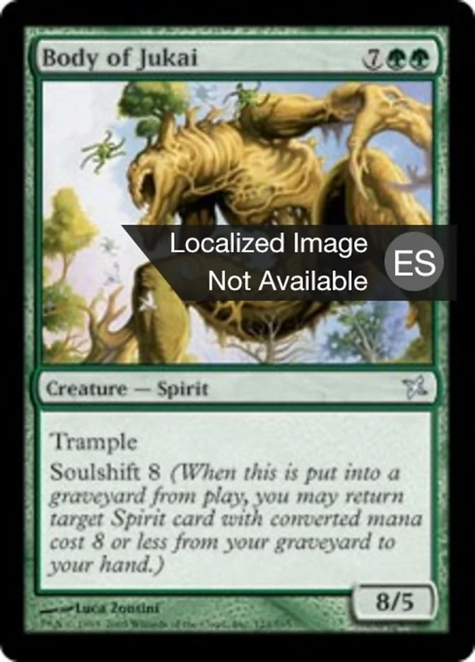 Cuerpo de Jukai (Betrayers of Kamigawa) - Magic: The Gathering in TCG Land México