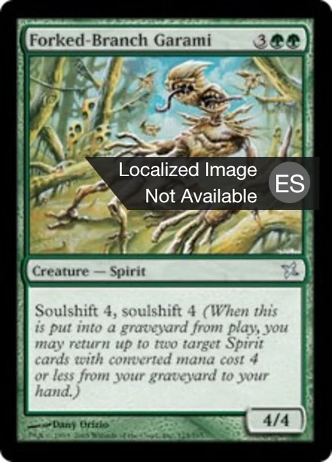 Garami rama bifurcada (Betrayers of Kamigawa) - Magic: The Gathering in TCG Land México