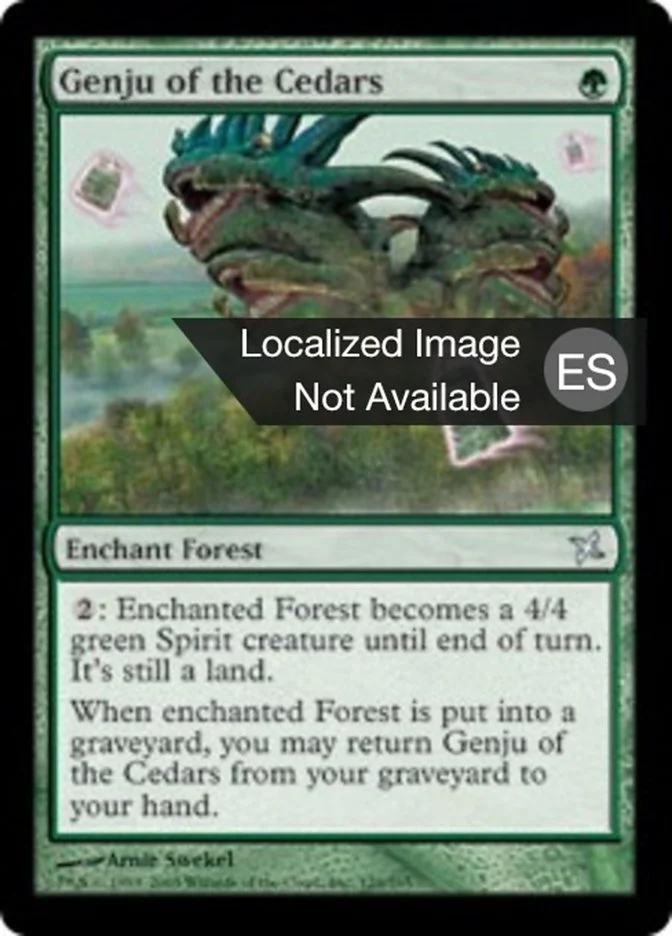 Genju de los cedros (Betrayers of Kamigawa) - Magic: The Gathering in TCG Land México