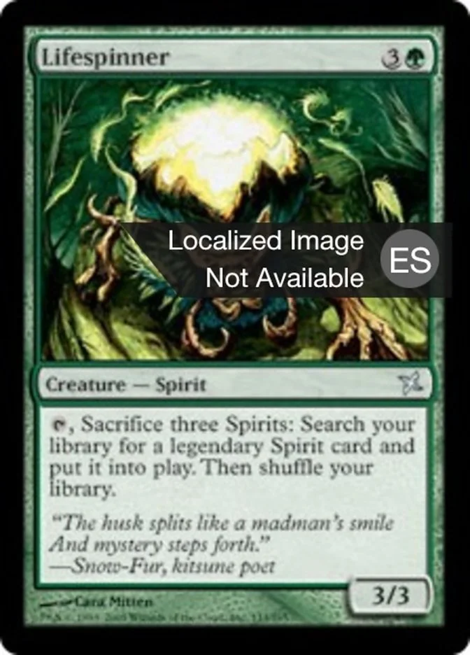 Hilador de vida (Betrayers of Kamigawa) - Magic: The Gathering in TCG Land México